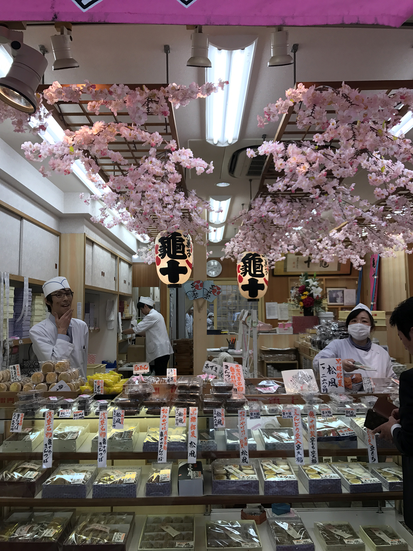 Tržnica u Tokyu, putovanje u Japan